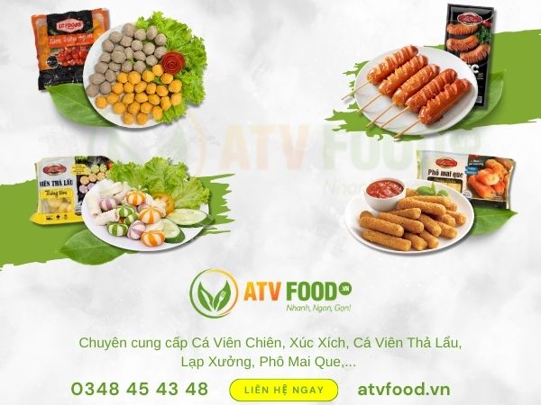 Cung Cấp Sỉ Lẻ Cá Viên Chiên-Lạp Xưởng-Xúc Xích Giá Ưu Đãi