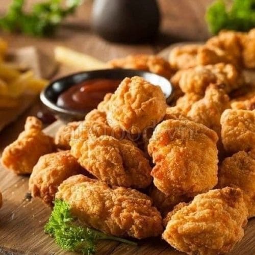 Gà Popcorn chiên giòn Lacusina Gói 1kg