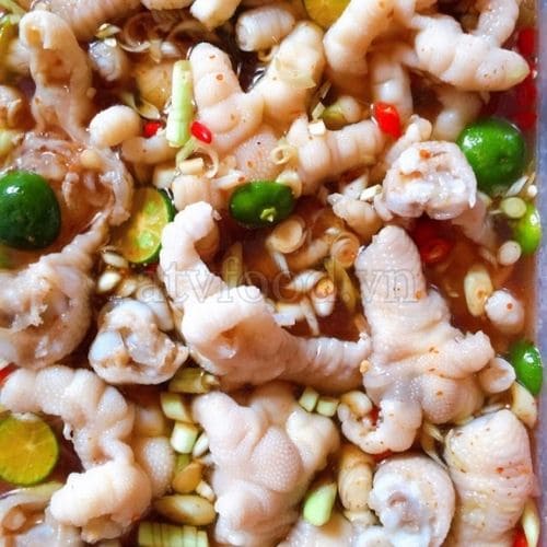 Chân Gà Rút Xương cốt thiếu