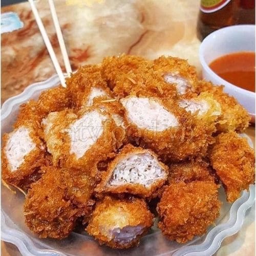 Nem Chua Rán Tẩm Bột Sẵn