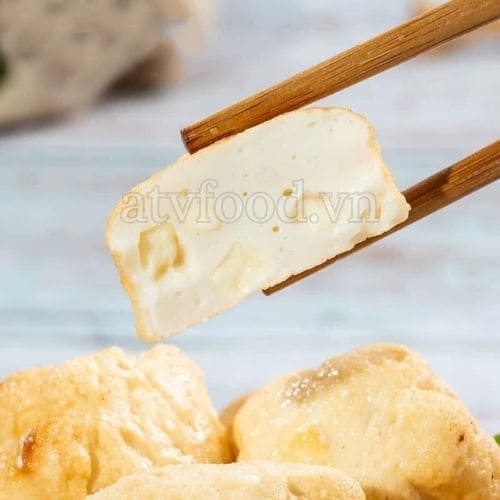 Đậu hủ hải sản nhân Cá hồi