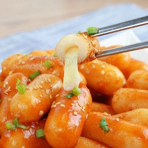 Bánh Gạo Topokki Nhân Phomai Mir