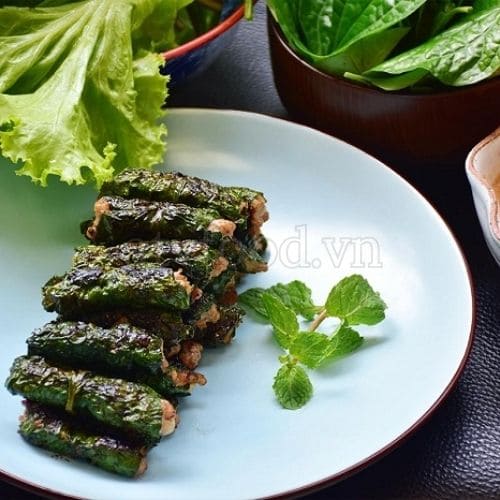 Bò Cuộn Lá Lốt