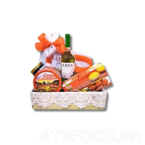 Giỏ quà tặng đế gỗ Đà Nẵng